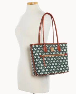 NFL Packers Tote PACKERS -Dooney & Bourke B1964G NJGRPATNPCKR ALT4