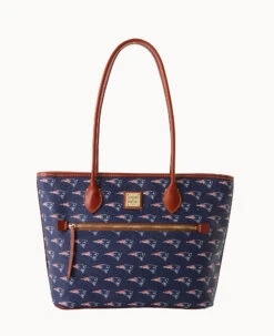 NFL Patriots Tote PATRIOTS -Dooney & Bourke B1964G NJNVPATNPATR 2