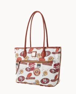 NFL 49ERS Tote 49ERS 14 NFL 49ERS Tote 49ERS -Dooney & Bourke B1964G QWMWPATN49ER ALT1 1