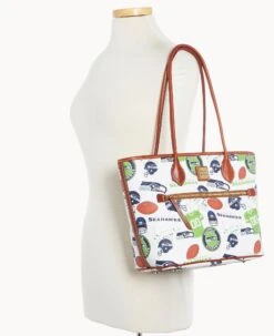 NFL Seahawks Tote SEAHAWKS -Dooney & Bourke B1964G QWMWPATNSEAH ALT4 1