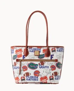 Collegiate University Of Florida Tote U OF FLORIDA 13 Collegiate University Of Florida Tote U OF FLORIDA -Dooney & Bourke B1964G QXMWPATNFLA0 1