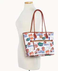 Collegiate University Of Florida Tote U OF FLORIDA 12 Collegiate University Of Florida Tote U OF FLORIDA -Dooney & Bourke B1964G QXMWPATNFLA0 ALT4