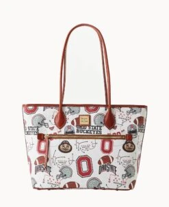 Collegiate Ohio State University Tote OHIO STATE -Dooney & Bourke B1964G QXMWPATNOHST 1