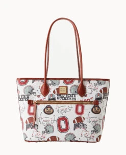 Collegiate Ohio State University Tote OHIO STATE -Dooney & Bourke B1964G QXMWPATNOHST 2