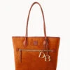 Suede Tote Amber
