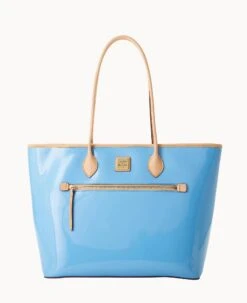 Patent Large Tote Clementine 27 Patent Large Tote Clementine -Dooney & Bourke B1965G PTDNSVNA