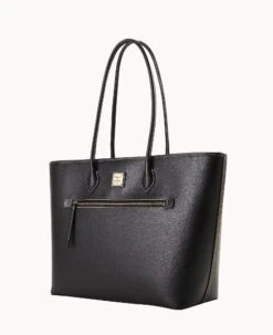 Saffiano Large Tote Black 25 Saffiano Large Tote Black -Dooney & Bourke B1965G SIBLSIBL ALT1 1
