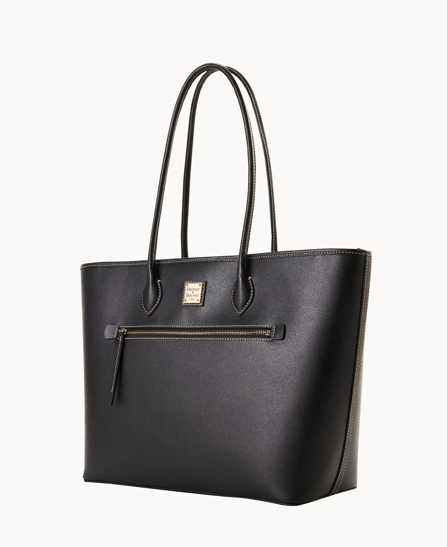 Saffiano Large Tote Black 2 Saffiano Large Tote Black - Image 2