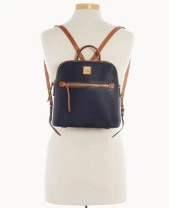 Wexford Leather Backpack Midnight Blue -Dooney & Bourke B1968G JKMDPANA ALT4 1