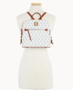 Gretta Backpack Bone -Dooney & Bourke B1968G NGBOPATN ALT4 1