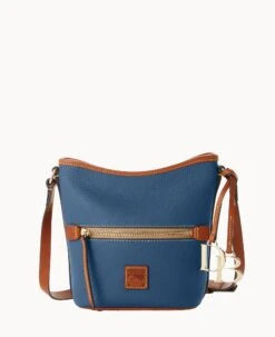 Pebble Grain Small Zip Sac Jeans -Dooney & Bourke B1969G 9PJEPAKR 1