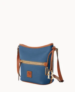 Pebble Grain Small Zip Sac Jeans -Dooney & Bourke B1969G 9PJEPAKR ALT1