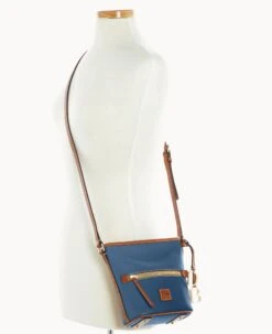 Pebble Grain Small Zip Sac Jeans -Dooney & Bourke B1969G 9PJEPAKR ALT4 1