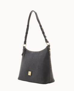 Pebble Grain Hobo Black Black -Dooney & Bourke B2030G AWBLPABL ALT1 1