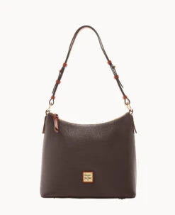 Pebble Grain Hobo Black Black -Dooney & Bourke B2030G AWBMPATN