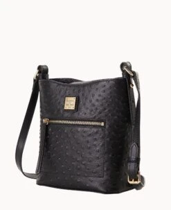 Ostrich Small Ridley Black 19 Ostrich Small Ridley Black -Dooney & Bourke B2036G OTBLPABL ALT1 1