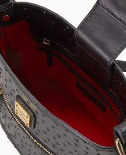 Ostrich Small Ridley Black 20 Ostrich Small Ridley Black -Dooney & Bourke B2036G OTBLPABL ALT2 1