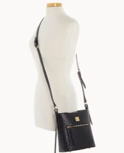 Ostrich Small Ridley Black 21 Ostrich Small Ridley Black -Dooney & Bourke B2036G OTBLPABL ALT4 1