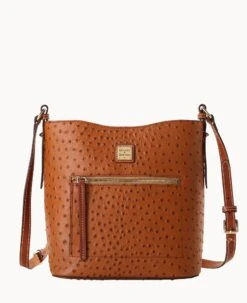 Ostrich Ridley Black -Dooney & Bourke B2037G OTCAPAKR