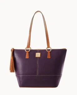Wexford Leather Small Tobi Tote Plum Wine -Dooney & Bourke B2067G JKXPPANA 1