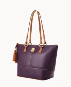 Wexford Leather Small Tobi Tote Plum Wine -Dooney & Bourke B2067G JKXPPANA ALT1 1