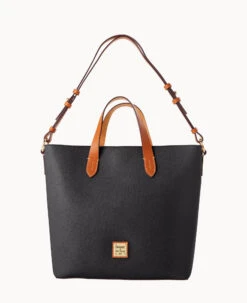 Saffiano Lilliana With Pouch Amber -Dooney & Bourke B2159G SIBLPANA