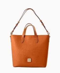 Saffiano Lilliana With Pouch Amber -Dooney & Bourke B2159G SINAPANA