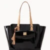 Patent East West Shopper Black
