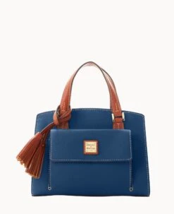 Pebble Grain Small Satchel Bone 37 Pebble Grain Small Satchel Bone -Dooney & Bourke B2170G AWJEPATN