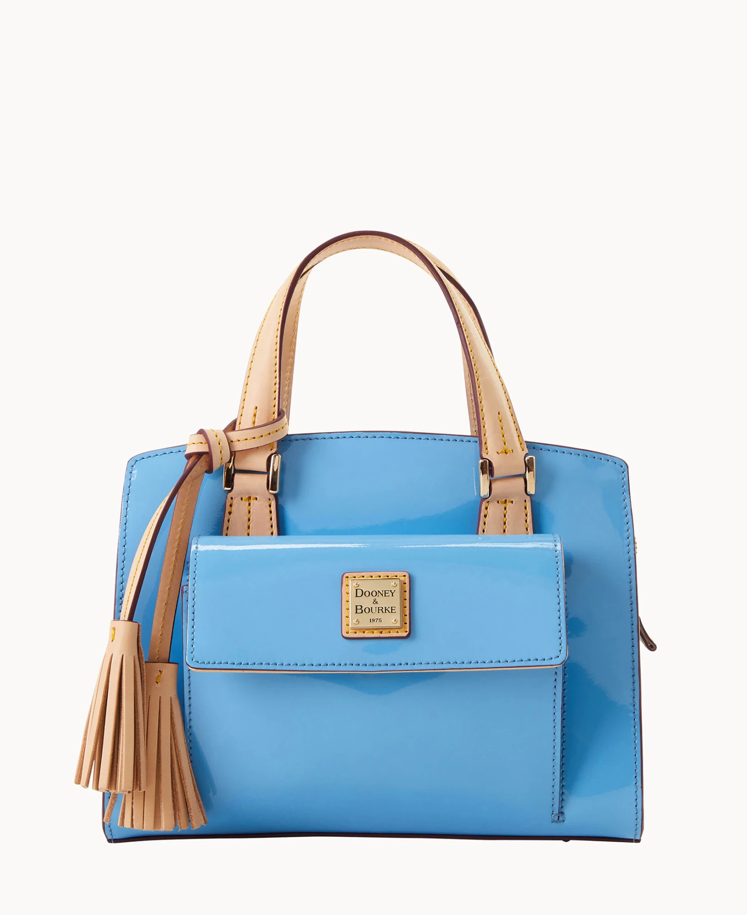 Patent Small Satchel Black 11 Patent Small Satchel Black - Image 11