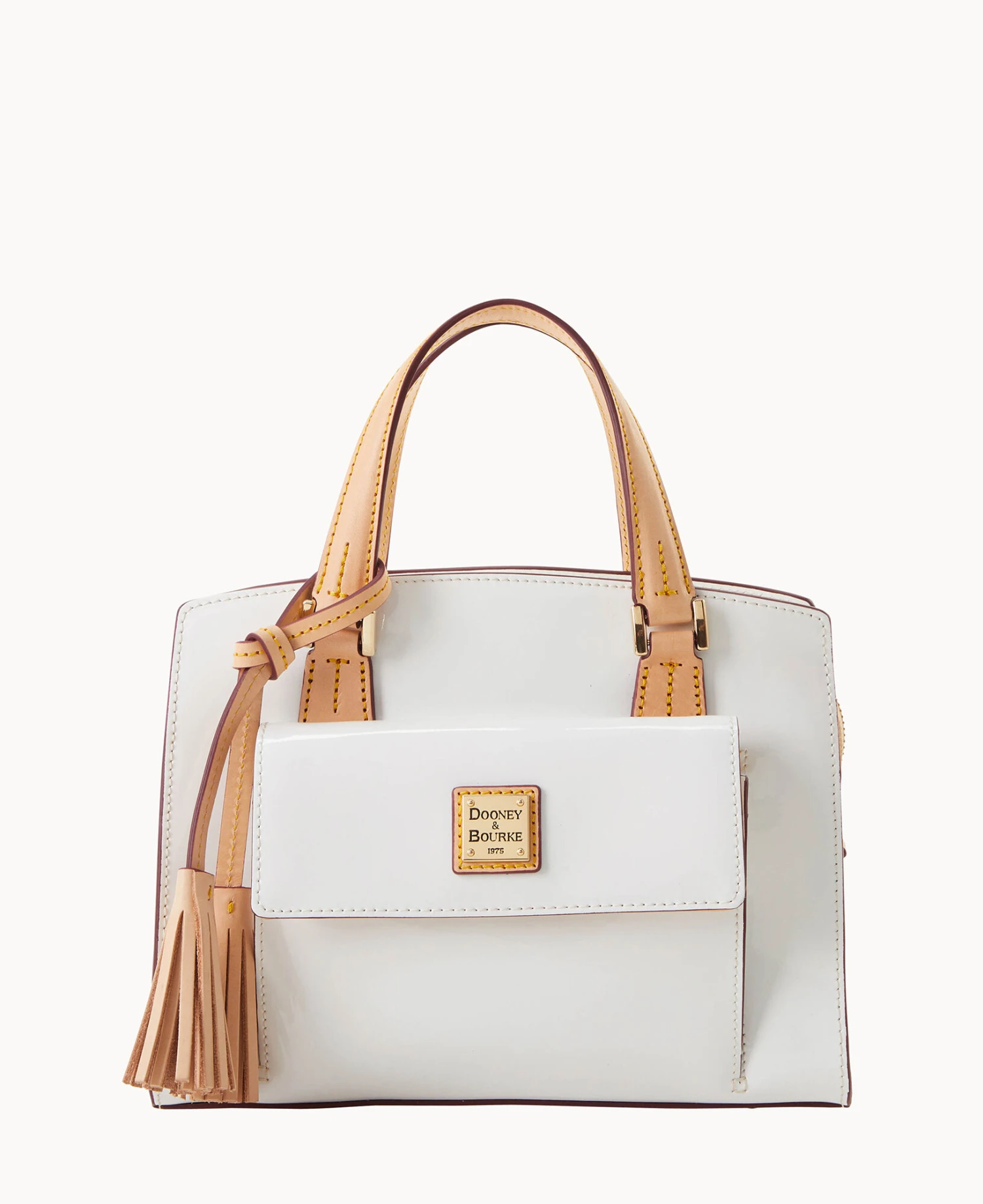 Patent Small Satchel Black 16 Patent Small Satchel Black - Image 16