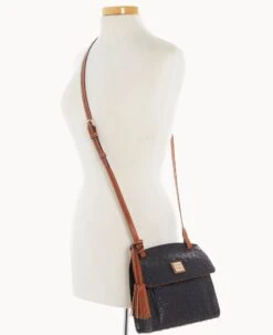 Ostrich Crossbody Black -Dooney & Bourke B2171G OTBLPAKR ALT4 1