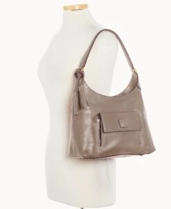 Florentine Small Hobo Light Taupe 17 Florentine Small Hobo Light Taupe -Dooney & Bourke B2172D SCXDSCXD ALT4
