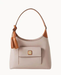 Wexford Leather Small Hobo Oyster -Dooney & Bourke B2172G JKOYPANA 2