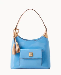 Patent Hobo Black -Dooney & Bourke B2172G PTDNSVNA