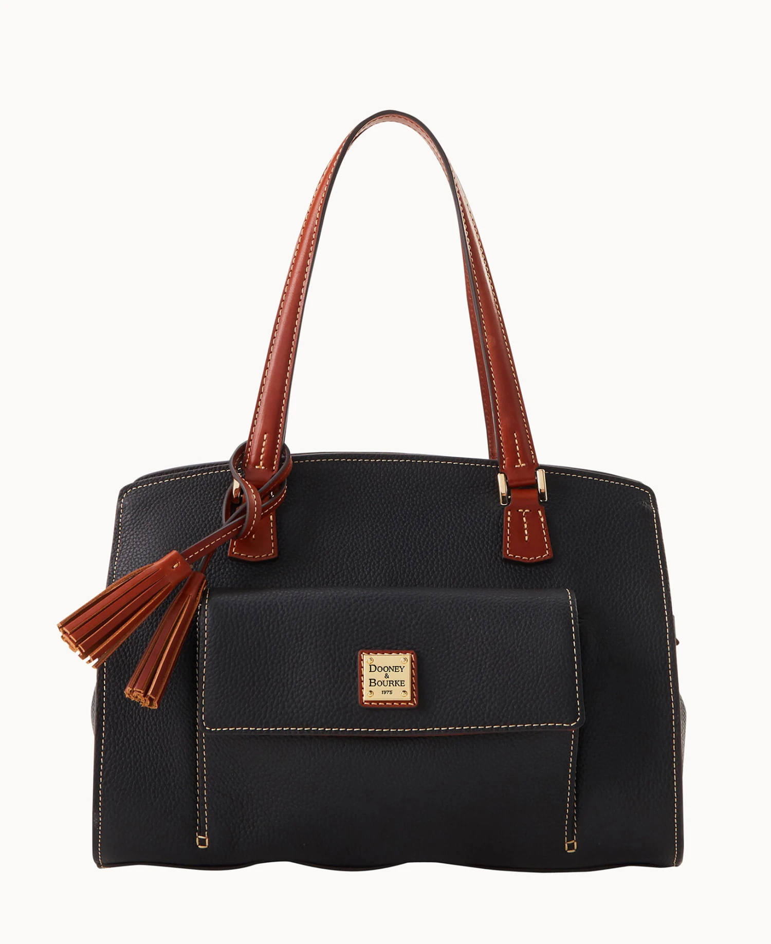 Pebble Grain Shoulder Bag Clementine 10 Pebble Grain Shoulder Bag Clementine - Image 10