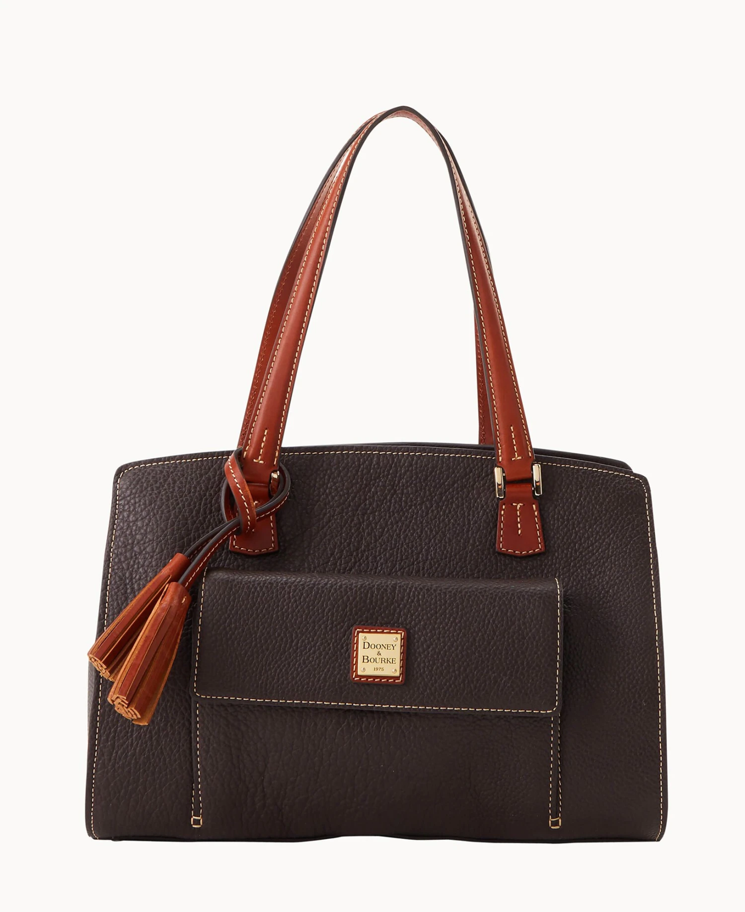 Pebble Grain Shoulder Bag Clementine 11 Pebble Grain Shoulder Bag Clementine - Image 11