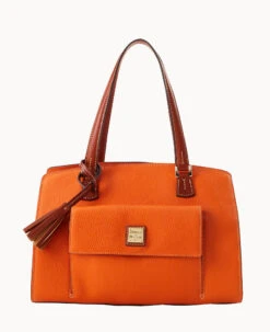 Pebble Grain Shoulder Bag Clementine 32 Pebble Grain Shoulder Bag Clementine -Dooney & Bourke B2175G AWCEPATN 2