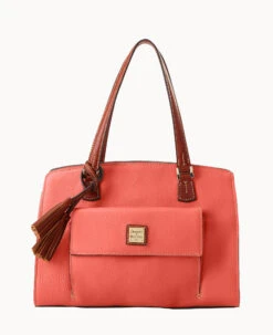 Pebble Grain Shoulder Bag Clementine 34 Pebble Grain Shoulder Bag Clementine -Dooney & Bourke B2175G AWGEPATN