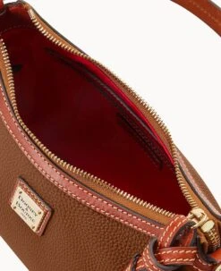 Pebble Grain Pouchette Bark -Dooney & Bourke B2218G AWBFPATN ALT2 1