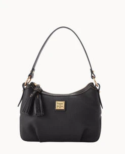 Pebble Grain Pouchette Bark -Dooney & Bourke B2218G AWBLPABL