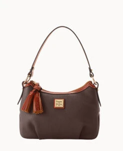 Pebble Grain Pouchette Bark -Dooney & Bourke B2218G AWBMPATN