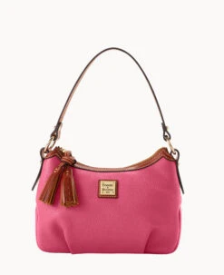 Pebble Grain Pouchette Bark -Dooney & Bourke B2218G AWHPPATN