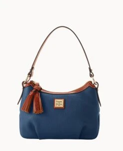 Pebble Grain Pouchette Bark -Dooney & Bourke B2218G AWJEPATN