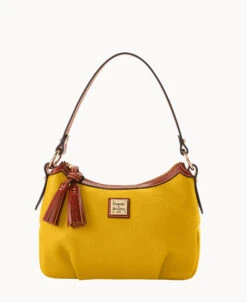 Pebble Grain Pouchette Bark -Dooney & Bourke B2218G AWMTPATN