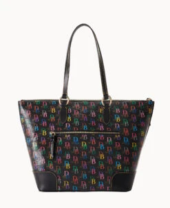 DB75 Multi Career Tote Black -Dooney & Bourke B2258G 5SBLPABL ALT3