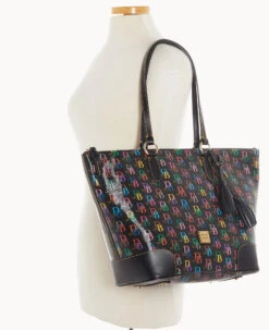 DB75 Multi Career Tote Black -Dooney & Bourke B2258G 5SBLPABL ALT4