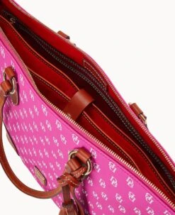 Gretta Career Tote Fuchsia -Dooney & Bourke B2258G NGFHPATN ALT2 1