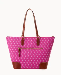Gretta Career Tote Fuchsia -Dooney & Bourke B2258G NGFHPATN ALT3
