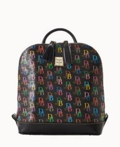 DB75 Multi Domed Backpack Black